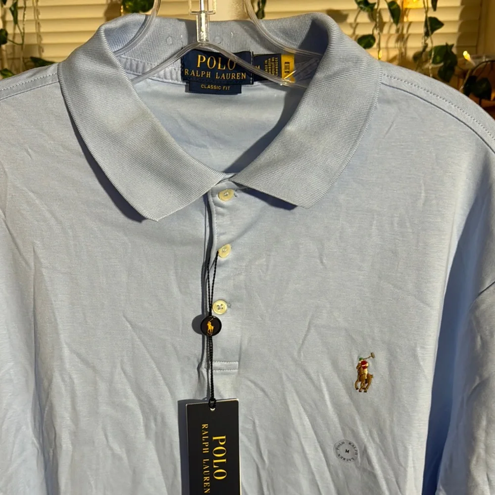 Polo by Ralph Lauren Light Blue Classic Polo Shirt